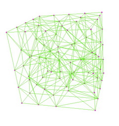 四面体メッシュの例
