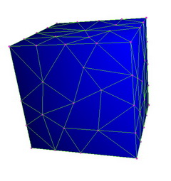 四面体メッシュの例